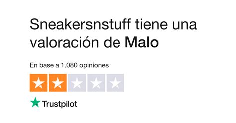 Opiniones sobre Sneakersnstuff .